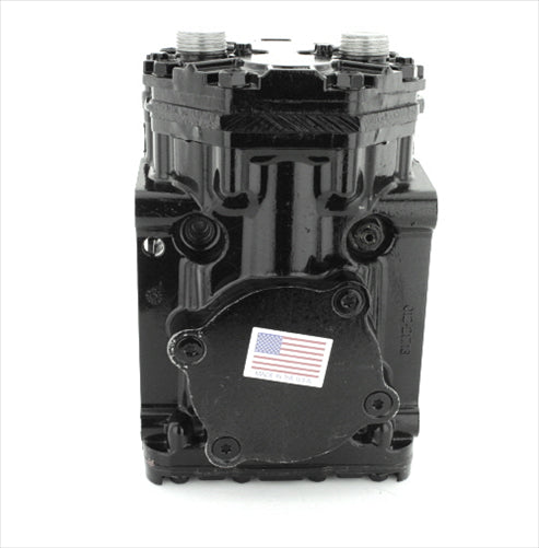 JAYAIR COMPRESSOR YORK 210 RHS R/K HD R134A ROTALOCK FITTINGS CM1924