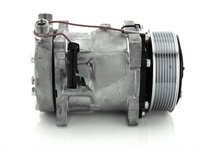 SANDEN COMPRESSOR MAN TRUCK TGA TGS 02-09 SD7H15 8PV 24V 119MM VOR EAR CM2128