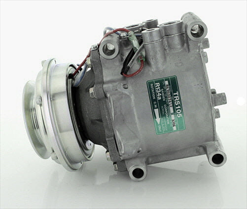 SANDEN COMPRESSOR TRS105 12V 95MM 1A O/HANG TRTON V6 TRDER 3.5 & 4.0LT CM3206