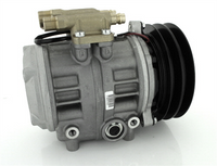 DENSO COMPRESSOR TOYOTA COASTER BUS 24V 2B 10P30B NEW R134A CM5430
