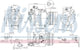 Nissens COMPRESSOR BMWX3 E83 2.5L 3.0L 04- 3SERIES E46 2/98- E90 2/05- CM5499N