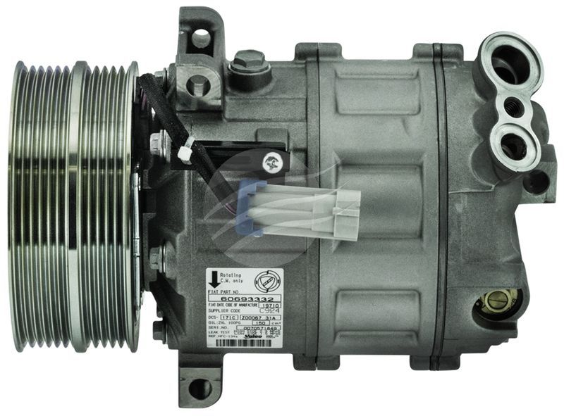 VALEO COMPRESSOR ALFA ROMEO 159 2.4L JTDM 6/06-6/12 DCS17IC 11PV 12V CM5791