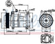 Nissens COMPRESSOR JEEP GRAND CHEROKEE 4.0L 93-98 10PA17C CM5820N