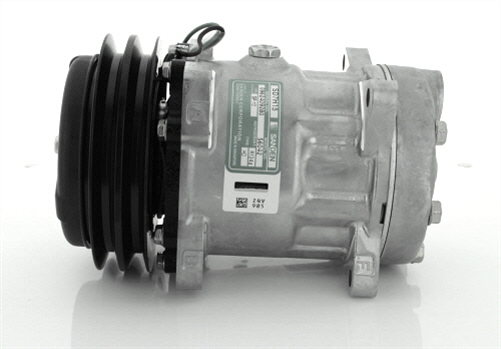 SANDEN COMPRESSOR SD7H15 24V 2A 140MM HPAD EAR MOUNT QC HEAD CM6042
