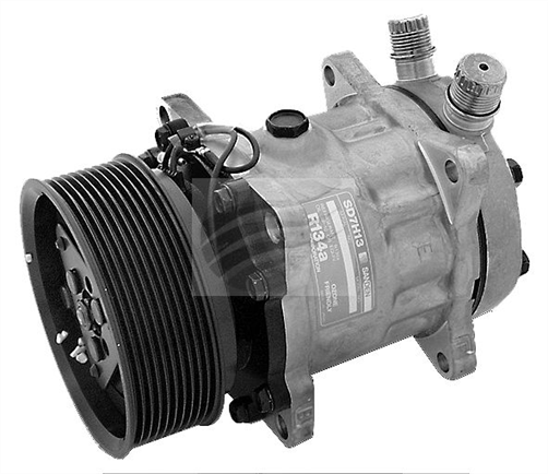SANDEN COMPRESSOR SD7H13 12V 10PV 120MM VOR EAR MOUNT JE HEAD CM7317
