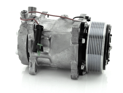 SANDEN COMPRESSOR MAN TRUCK TGA TGS02-09 SD7H15 8PV 24V 119MM VOR EAR CM8117A