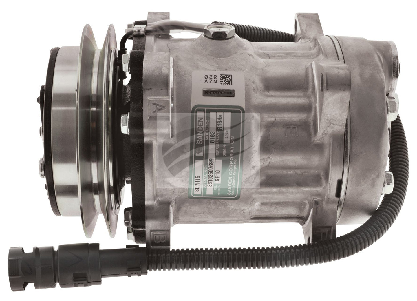 SANDEN COMPRESSOR SD7H15 24V 133MM QC HEAD DAF TRUCK CF75 CF85 CM8182