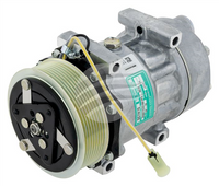 SANDEN COMPRESSOR VOLVO TRUCK FE 280 SD7H15 24V 8PV 120MM HOR PAD CM8215