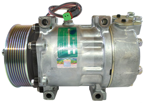 SANDEN COMPRESSOR SCANIA TRUCK 09 SD7H15 24V 8PV 119MM VPAD DIRECT CM8290