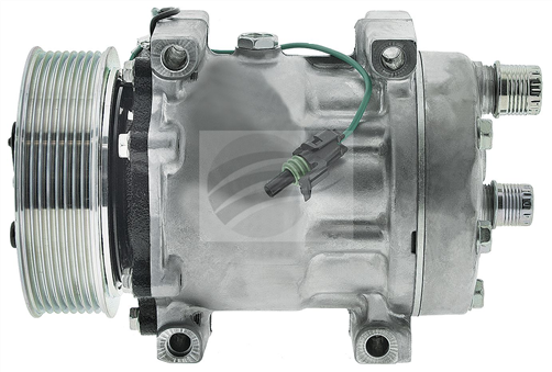 SANDEN COMPRESSOR MACK MAGNUM TRUCK SD7H15 24V 8PV 119MM HOR DIRECT CMA921