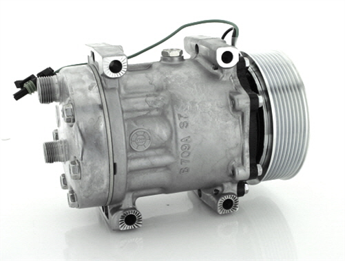 SANDEN COMPRESSOR MACK MAGNUM TRUCK SD7H15 24V 8PV 119MM HOR DIRECT CMA921