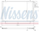 Nissens CONDENSER PEUGEOT 206 4/99-8/03 CN5345N