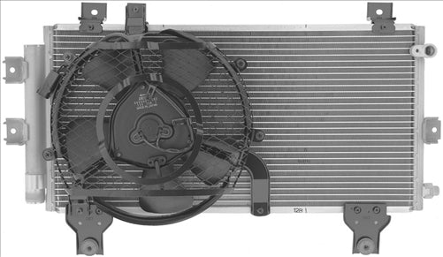 DENSO CONDENSER DAIHATSU SIRION 1.0L Includes Fan Assembly 2/02- CN5467
