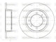 BRAKE DISC REAR MITSUBISHI GALANT VR4 265mm SOLID - D6390.00