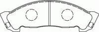 XP FRONT DISC BRAKE PADS - ISUZU ELF 93- D4041XP