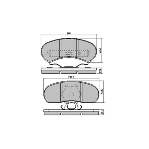 PROSELECT BRAKE PAD