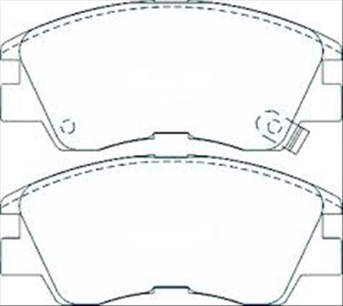 PROSELECT FRONT DISC BRAKE PADS - MITSUBISHI L300 CERAMIC 87-04