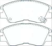 PROSELECT FRONT DISC BRAKE PADS - MITSUBISHI L300 CERAMIC 87-04