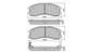PROSELECT FRONT DISC BRAKE PADS - MAZDA CAPELLA GD GV CERAMIC 87-98