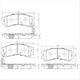 FARGO FRONT DISC BRAKE PADS - NISSAN HOLDEN SUZUKI DB1117F