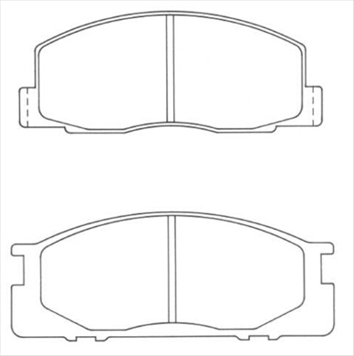 FRONT DISC BRAKE PADS TOYOTA LITEACE TOWNACE TARAGO MASTER ACE DB1122XP