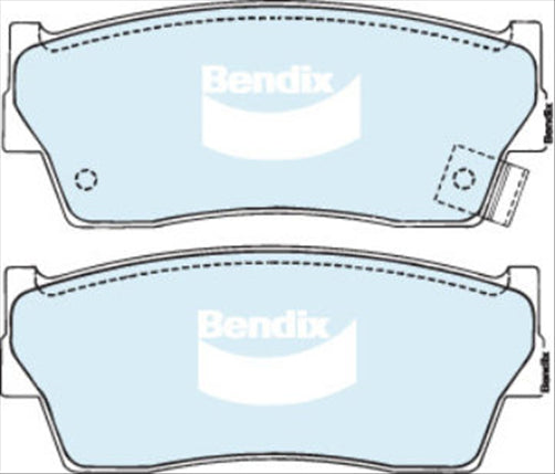 PROSELECT FRONT DISC BRAKE PADS - SUZUKI VITARA CERAMIC 88-99