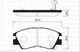 XP FRONT DISC BRAKE PADS - MITSUBISHI L300 88-94 INJ