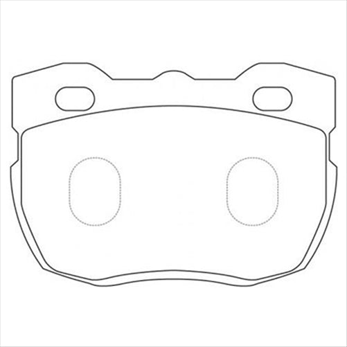 PROSELECT FRONT DISC  BRAKE PADS - LANDROVER 90 SERIES CERAMIC 88-92