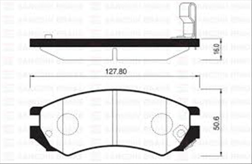 PROSELECT FRONT DISC BRAKE PADS - NISSAN PULSAR N16 CERAMIC 00-07