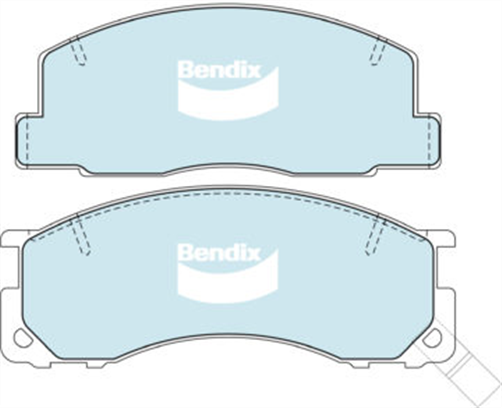 Bendix FRONT DISC BRAKE PADS - TOYOTA PREVIA TCR10,20 90-00