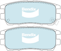 XP REAR DISC BRAKE PADS - MITSUBISHI PAJERO 91-00