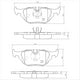 FARGO REAR BRAKE PADS SET BMW DB1245F