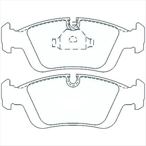 REAR DISC BRAKE PADS - BMW SERIES 3 E36 CERAMIC DB1245PS