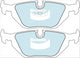 PROSELECT REAR DISC BRAKE PADS - BMW SERIES 3 E36 CERAMIC