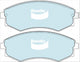 PROSELECT FRONT DISC BRAKE PADS - NISSAN SERENA C23 CERAMIC 92.97