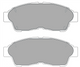 Bendix FRONT DISC BRAKE PADS - TOYOTA CAMRY SXV20 98-02