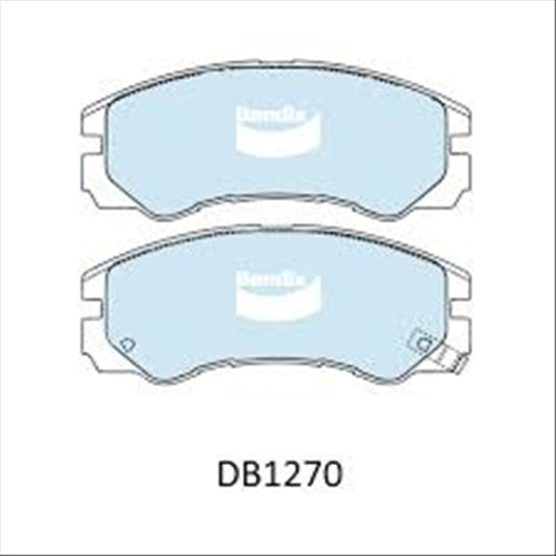 PROSELECT FRONT DISC BRAKE PADS - ISUZU TROOPER CERAMIC 92-96