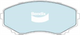 Bendix FRONT DISC BRAKE PADS - MAZDA MPV 99-
