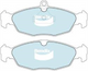 Bendix FRONT DISC BRAKE PADS - HOLDEN ASTRA , VECTRA 91-98