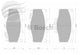 Brake Pad Fr Toy Landcruiser Bosch Brake - Db1323bl