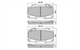 Bendix FRONT DISC BRAKE PADS - TOYOTA PRADO KZJ90,RZJ90/5 96-03