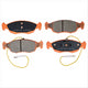 FARGO FRONT BRAKE PADS CITROEN PEUGEOT R 306 93- (159.0) DB1339F