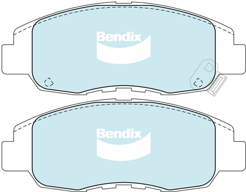 Bendix FRONT DISC BRAKE PADS - HONDA CIVIC 00-