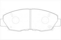Remsa FRONT DISC BRAKE PADS - HONDA CIVIC 00- DB1391 UC