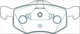 XP FRONT DISC BRAKE PADS -  FORD / MAZDA ESCAPE , TRIBUTE