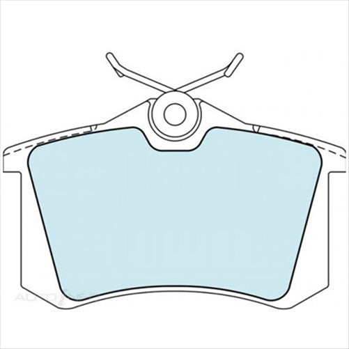 FARGO REAR DISC BRAKE PADS - AUDI / VW GOLF III 97-99 DB1449F