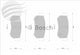 Bosch REAR BRAKE PADS HYUNDAI GETZ TB DB1451BL