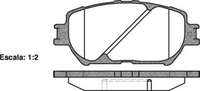 XP FRONT DISC BRAKE PADS - TOYOTA CAMRY ACV30 , MCV30 , ACV35