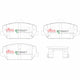 DBA Brake Pads Set - Street Performance - DB15012SP