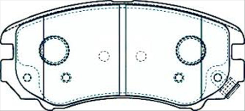 PROSELECT FRONT DISC BRAKE PADS - HYUNDAI ELANTRA SONATA CERAMIC 06-